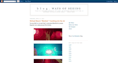 Desktop Screenshot of blog.waysofseeing.org
