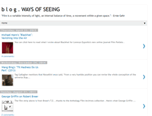 Tablet Screenshot of blog.waysofseeing.org